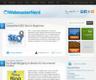 Webmasterjunkie.com(Webmaster Junkie) Screenshot