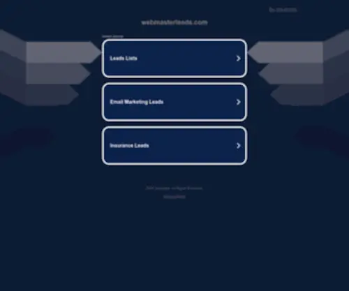 Webmasterleads.com(webmasterleads) Screenshot