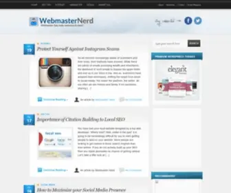 Webmasternerd.com(Webmaster Nerd) Screenshot