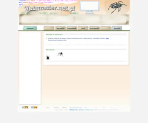 Webmaster.net.pl(Webmaster) Screenshot