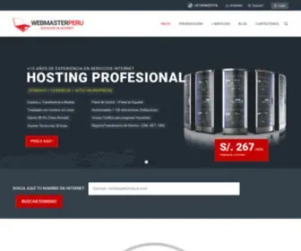 Webmasterperu.net(Páginas web Trujillo) Screenshot