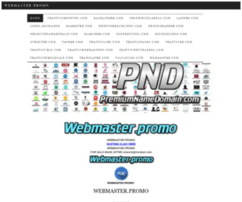 Webmaster.promo(Webmaster promo) Screenshot