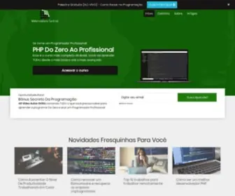 Webmasters-Central.com(Mestres da Web) Screenshot