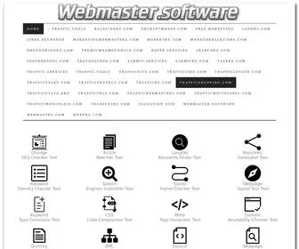 Webmaster.software(Header) Screenshot