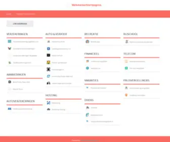 Webmasterstartpagina.nl(Een handig overzicht) Screenshot