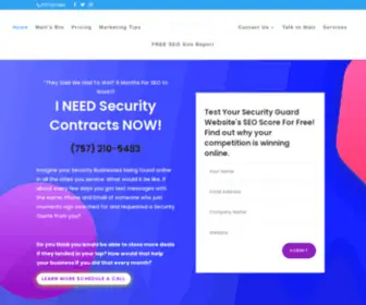 Webmatic247.com(How To Market A Security Guard Company) Screenshot