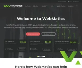 Webmatics.com(Buy Affordable Hosting & Managed AWS Hosting) Screenshot