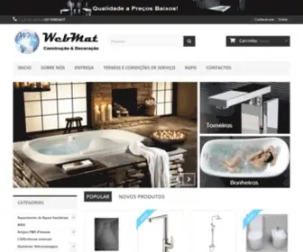 Webmat.pt(Materiais de construção e de decoração) Screenshot