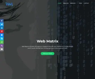 Webmatrix.com.sg(Administrative Quarantine) Screenshot