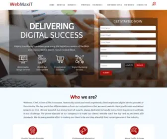 Webmaxit.com(Digital Marketing Agency) Screenshot