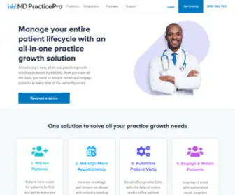 Webmdpracticepro.com(WebMD Practice Pro) Screenshot