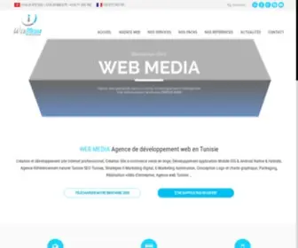 Webmedia-Tunisie.com(Webmedia Tunisie) Screenshot