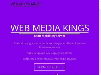 Webmediakings.com(Web Media Kings Internet marketing Worldwide) Screenshot