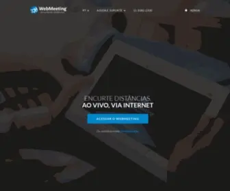 Webmeeting.com.br(Encurte distâncias) Screenshot