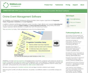 Webmeets.com Screenshot
