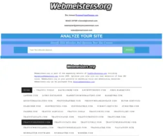 Webmeisters.org(Webmeister whitelabel) Screenshot