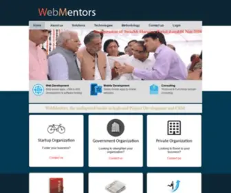 Webmentorsindia.com(IIS7) Screenshot