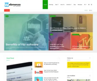 Webmenza.com(Web Menza) Screenshot
