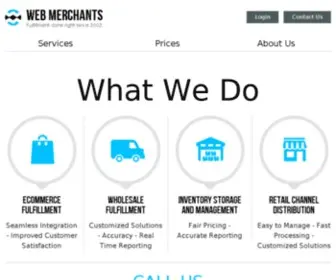 Webmerchantsinc.com(Web Merchants) Screenshot