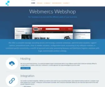 Webmercs.com(State-of-the-art e-business solutions) Screenshot