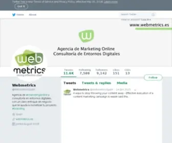 Webmetrics.es(Webmetrics) Screenshot