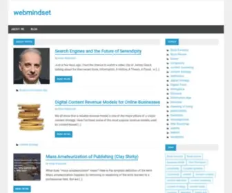 Webmindset.net(Content marketing and Content strategy) Screenshot