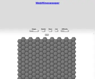 Webminesweeper.com(Play Free Online Minesweeper) Screenshot