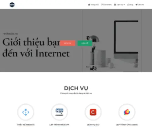 Webmini.vn(Chuyên chia sẻ kinh nghiệm thiết kế Website) Screenshot