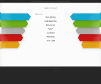 Webmining.cl(Web) Screenshot