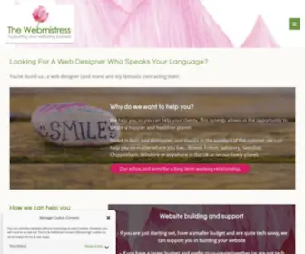 Webmistressofbath.com(Health & wellbeing business websites) Screenshot