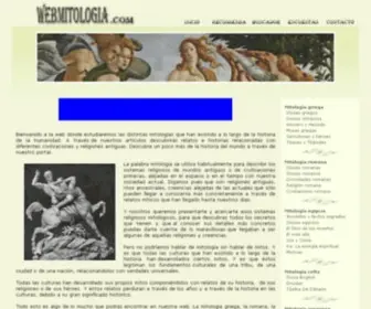 Webmitologia.com(La web de las mitologias) Screenshot