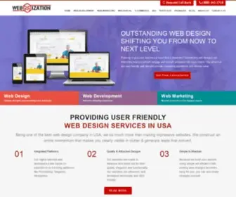 Webmization.com(Affordable Web Design Services) Screenshot