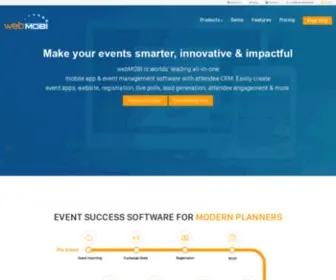 Webmobi.com(Event Management Technology) Screenshot