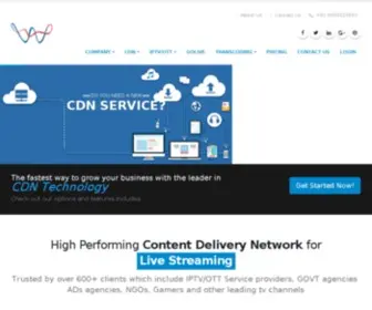 Webmobinetworks.com(Content Delivery Network from WebMobi Networks) Screenshot