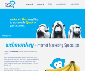 Webmonkey.co.nz(Internet Marketing Specialists) Screenshot