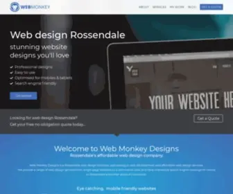 Webmonkeydesigns.co.uk(Web design Rossendale) Screenshot