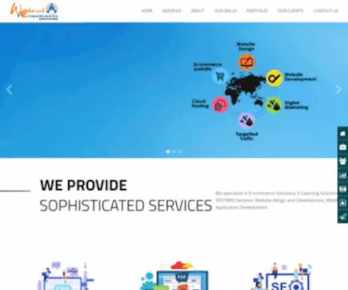 Webmonktechnologies.com(WebMonk Technologies) Screenshot