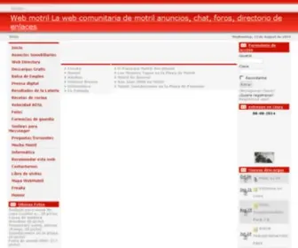 Webmotril.com(Motril) Screenshot