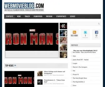 Webmovieblog.com(Aktuelle Filmkritiken) Screenshot