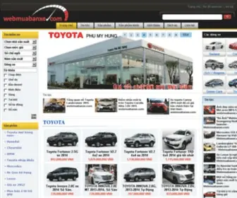 Webmuabanxe.com(TOYOTA AN SƯƠNG) Screenshot