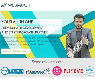 Webmuch.com(Premium Web Development & Online Marketing Company) Screenshot