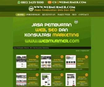 Webmurmer.com(Jasa Pembuatan Website Murah Jogja) Screenshot