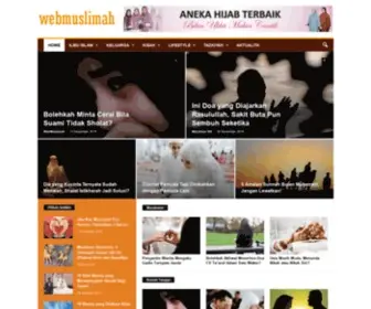 Webmuslimah.com(Referensi Muslimah Masa Kini) Screenshot