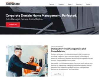 Webnamescorporate.com(Webnames Corporate) Screenshot
