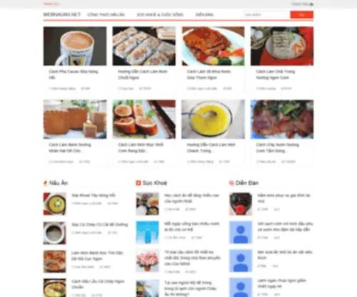 Webnauan.net(Món Ngon Mỗi Ngày) Screenshot