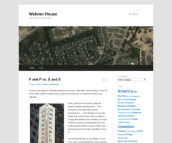 Webnerhouse.com(The Webner Family's Blog) Screenshot