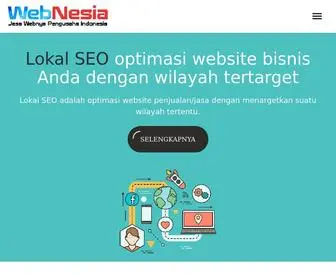 Webnesia.co.id(Jasa Pembuatan Website) Screenshot