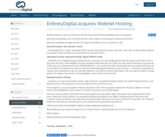 Webnethosting.net(Announcements) Screenshot