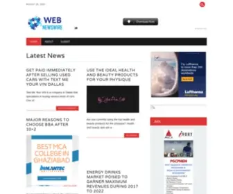 Webnewswire.com(Leading newswire service) Screenshot