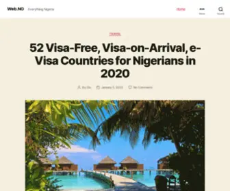 Web.ng(Everything Nigeria) Screenshot